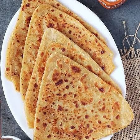  Layered plain paratha (4)