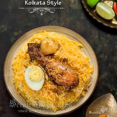 KOLKATA STYLE CHICKEN DUM BIRYANI