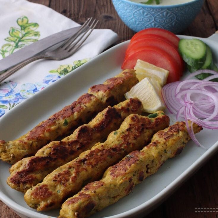 CHICKEN SEEKH KABAB (4)
