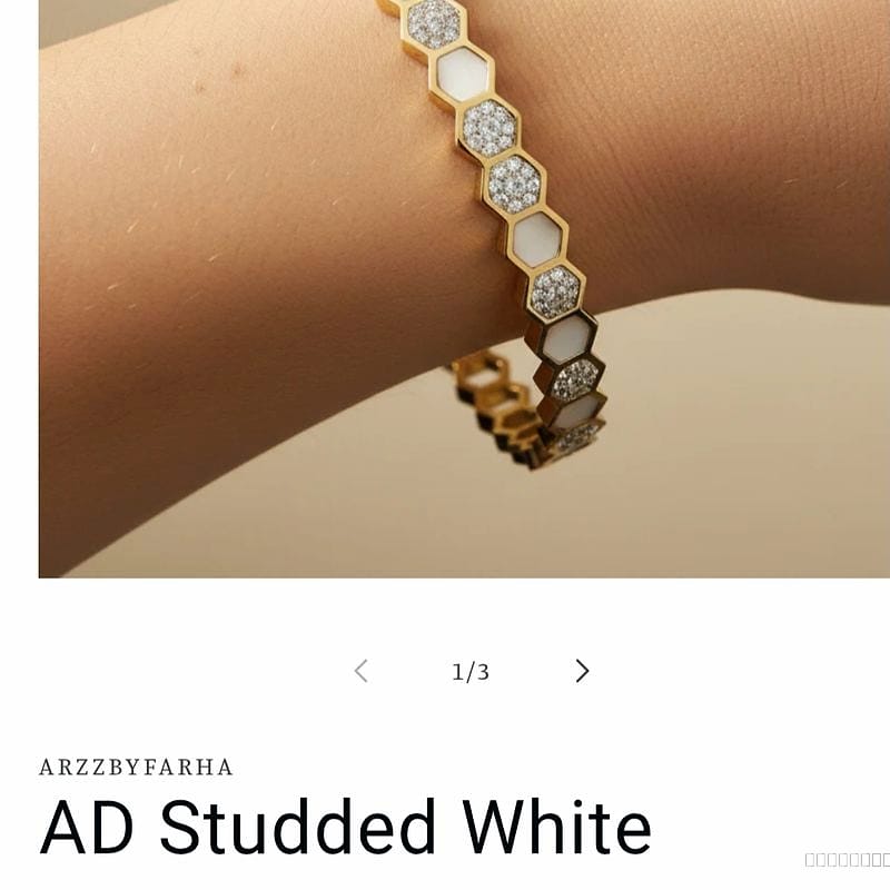 AD studded bracelet 