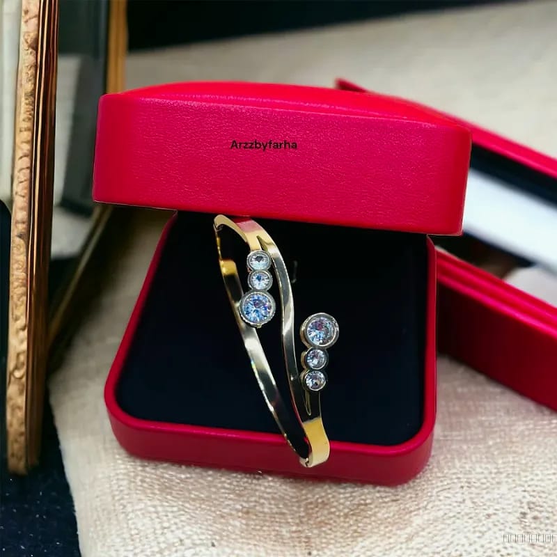 gold plated cuff bracelet
