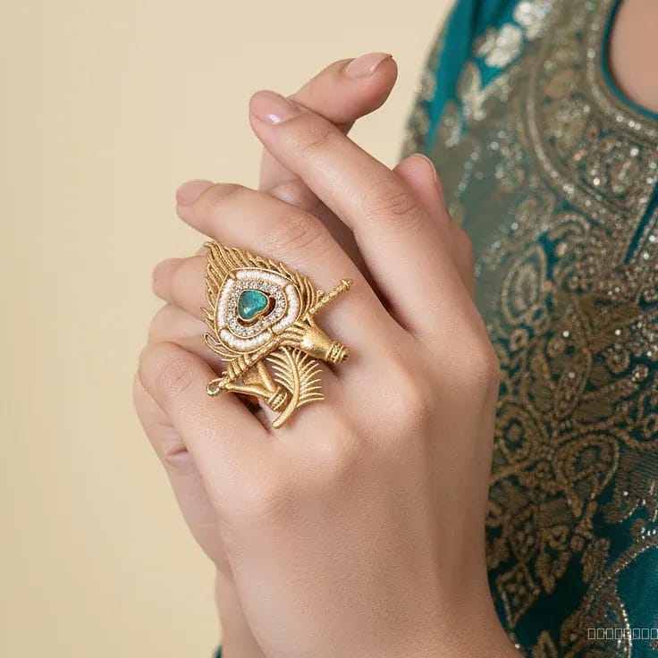 krishna brass ring