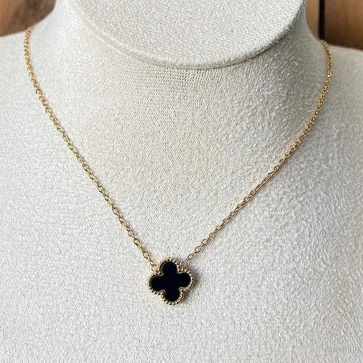 2 in 1 clover necklace