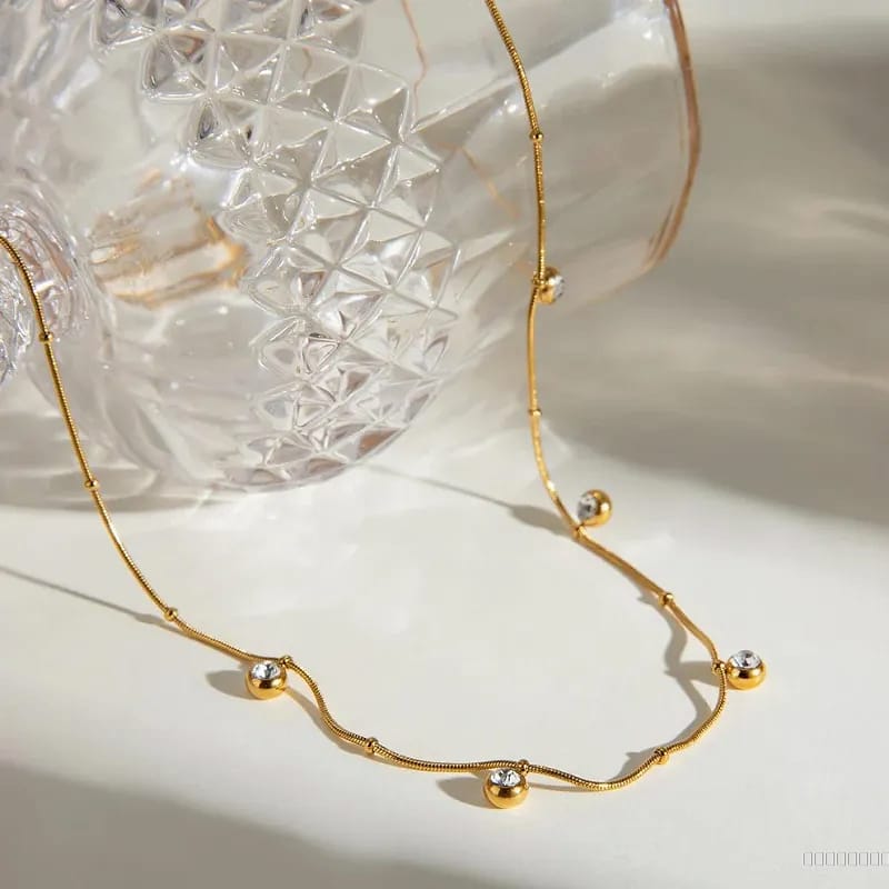 dainty charm pendant necklace