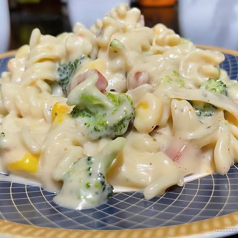 MACARONI WHITE SAUCE PASTA
