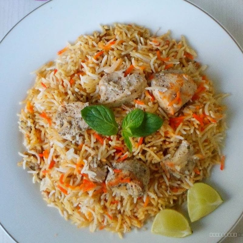 CHICKEN MALAI TIKKA BIRIYANI