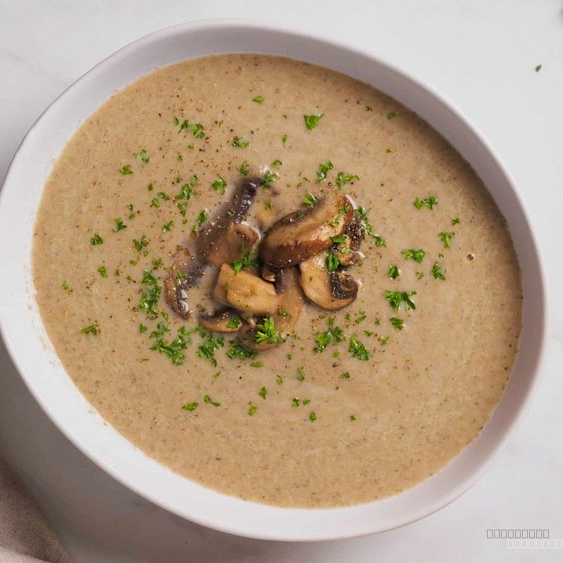 CREAM OF MUSHROOM SOUP 
