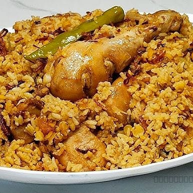 WHITE RICE CHICKEN KHICHDI 