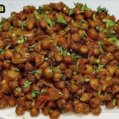 Dry Black Channa Masala