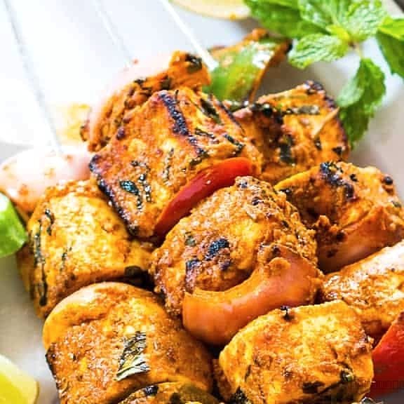 Paneer tikka (12 pieces)