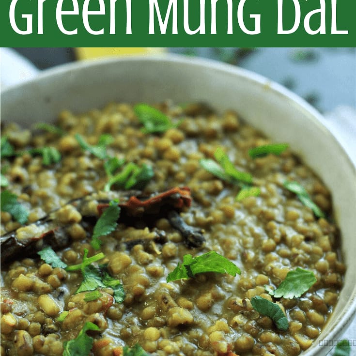 GREEN MOONG DAL TADKA