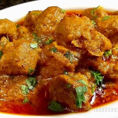 Meal maker curry with(4 pieces roti)