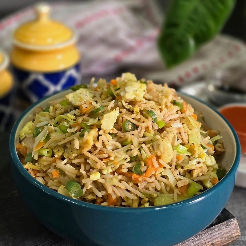 Egg fried rice 