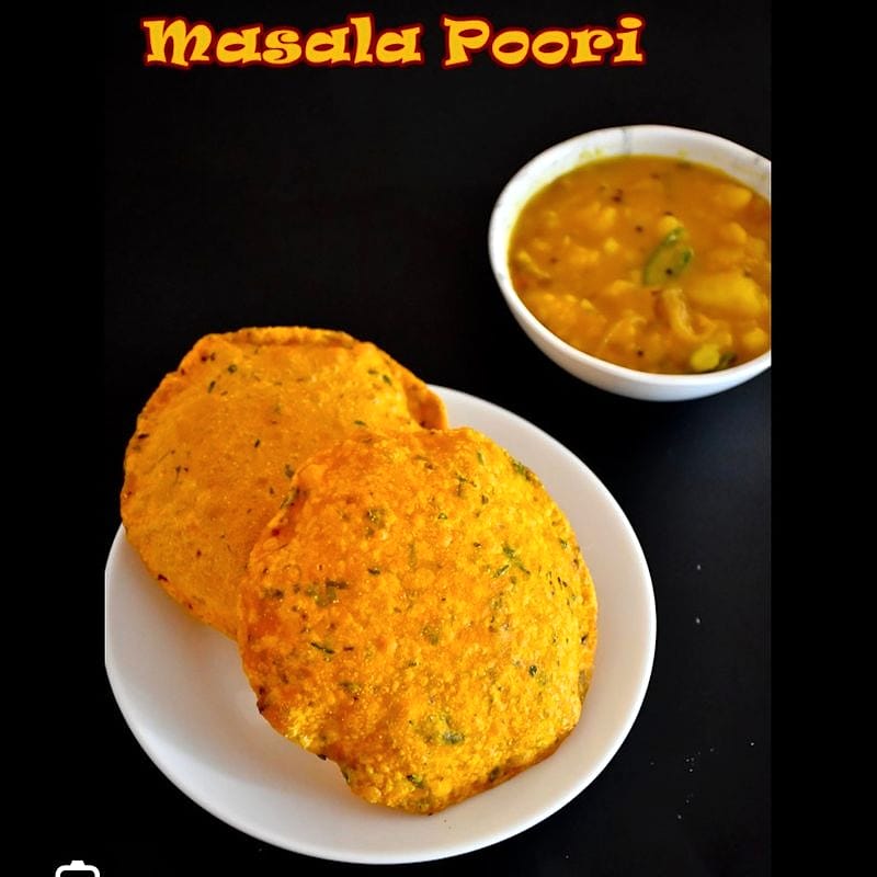 Chole and masala poori (5)
