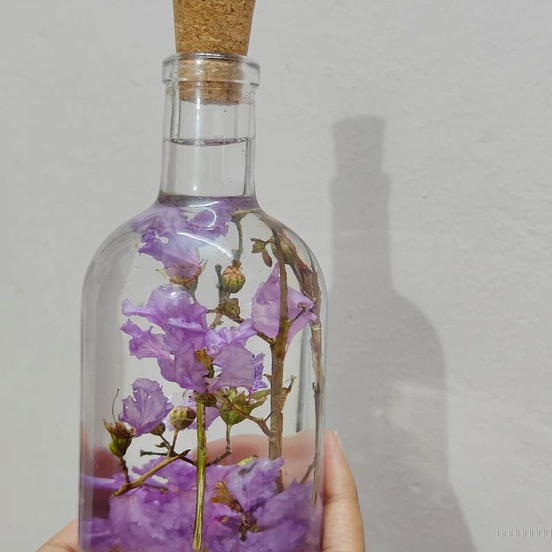 Flowerbloom in bottle